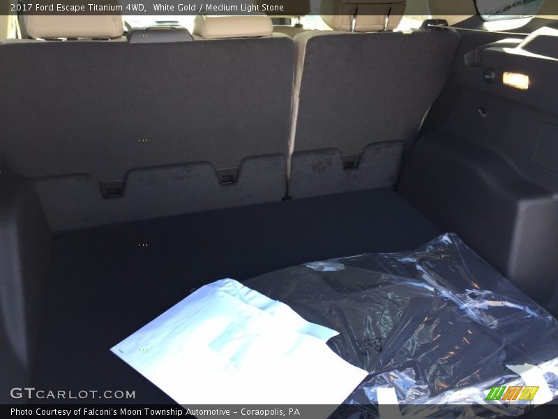 White Gold / Medium Light Stone 2017 Ford Escape Titanium 4WD