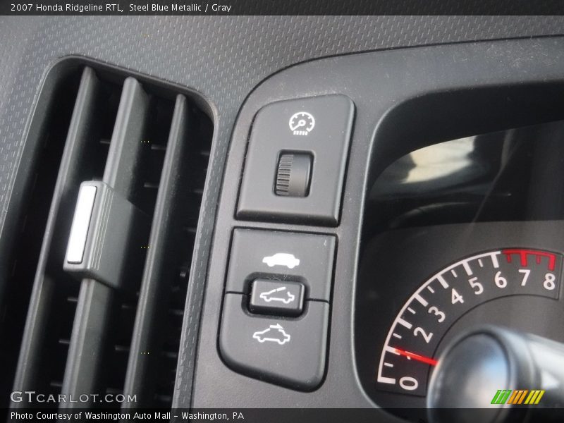 Steel Blue Metallic / Gray 2007 Honda Ridgeline RTL