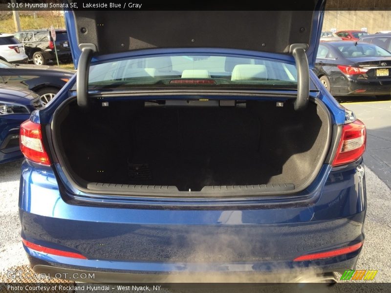 Lakeside Blue / Gray 2016 Hyundai Sonata SE