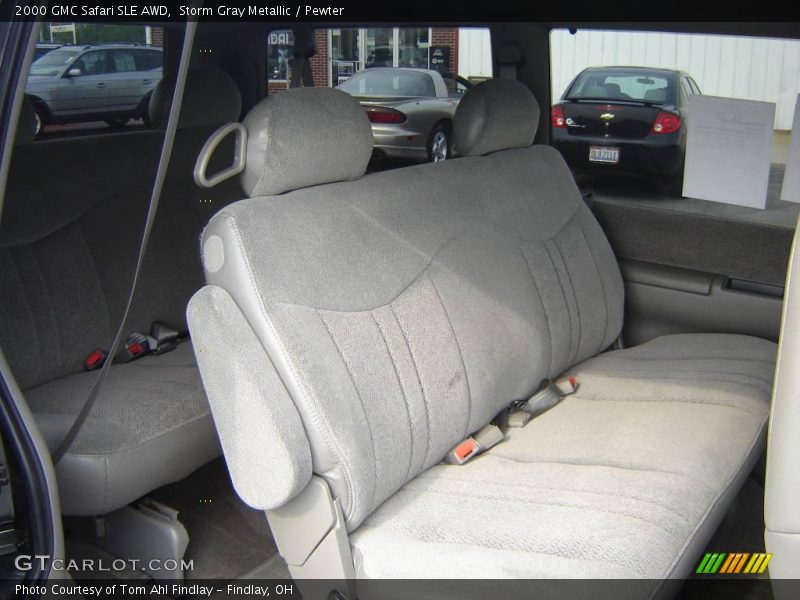 Storm Gray Metallic / Pewter 2000 GMC Safari SLE AWD