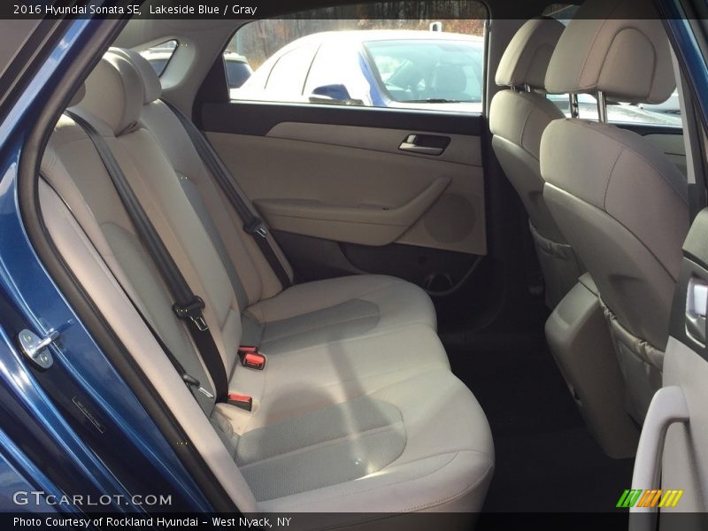 Lakeside Blue / Gray 2016 Hyundai Sonata SE