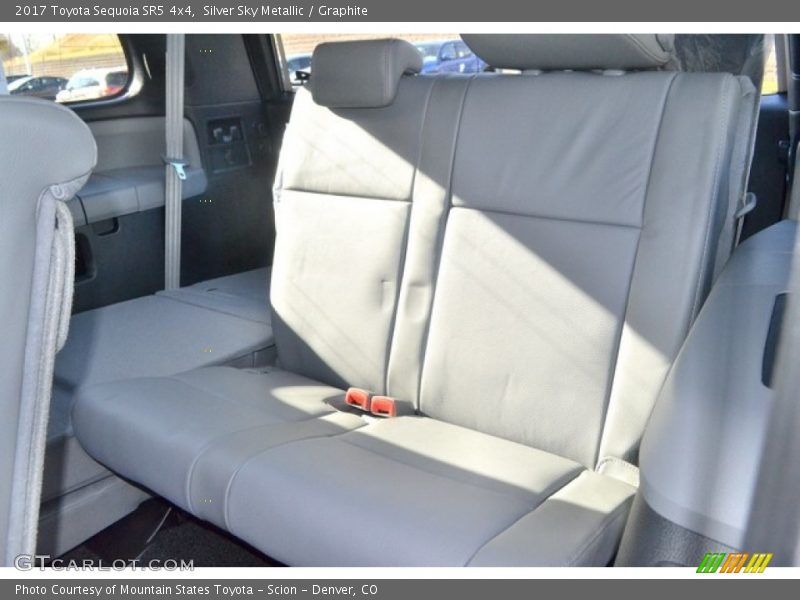 Silver Sky Metallic / Graphite 2017 Toyota Sequoia SR5 4x4