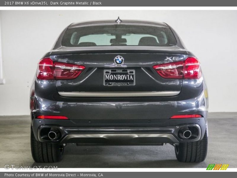 Dark Graphite Metallic / Black 2017 BMW X6 xDrive35i