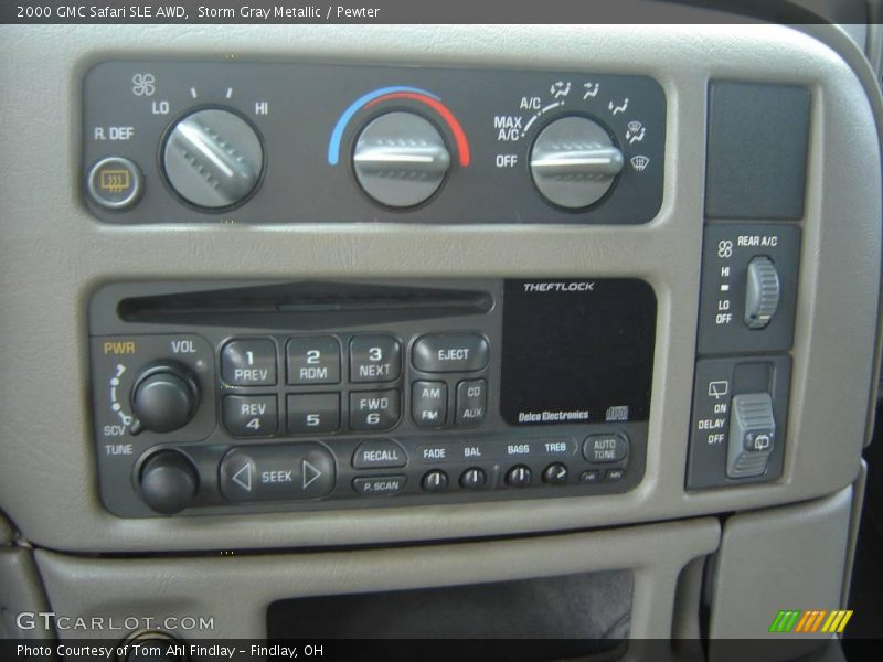 Storm Gray Metallic / Pewter 2000 GMC Safari SLE AWD