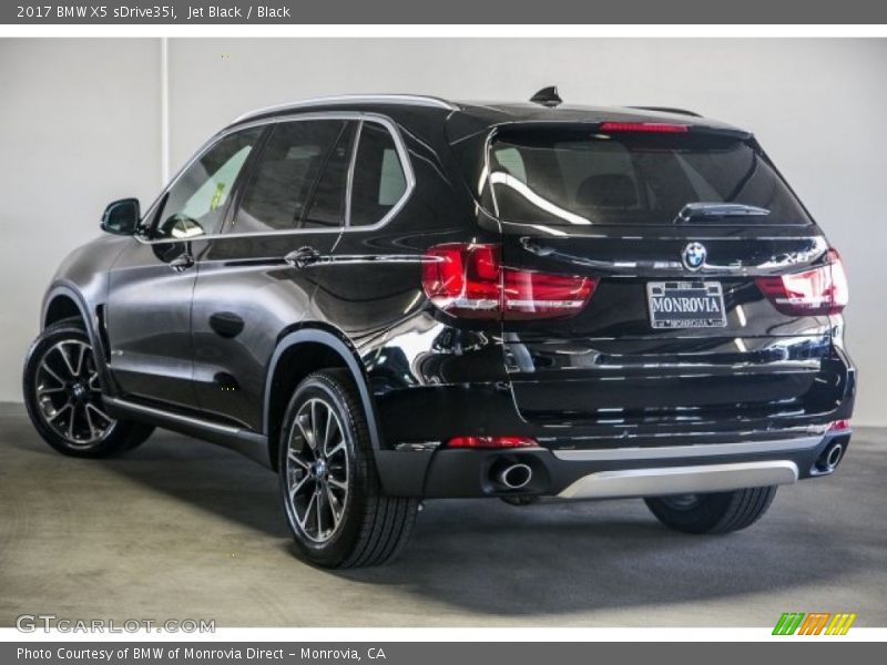 Jet Black / Black 2017 BMW X5 sDrive35i