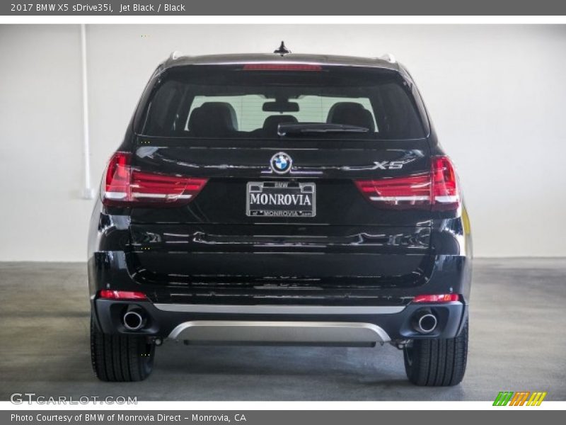 Jet Black / Black 2017 BMW X5 sDrive35i