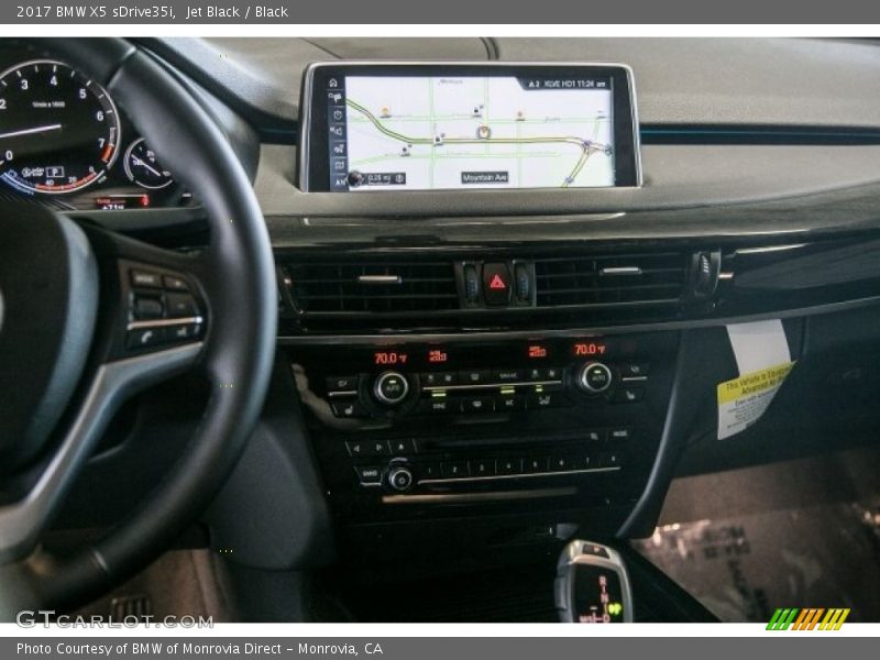 Jet Black / Black 2017 BMW X5 sDrive35i