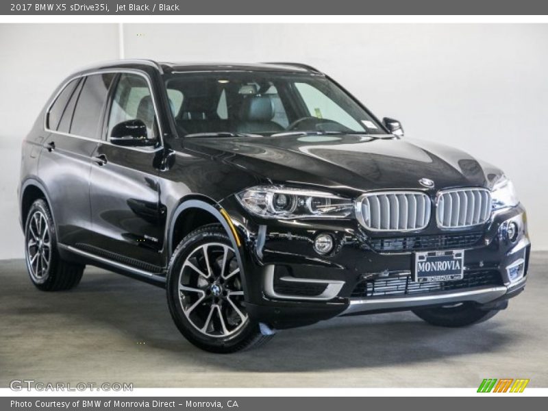 Jet Black / Black 2017 BMW X5 sDrive35i