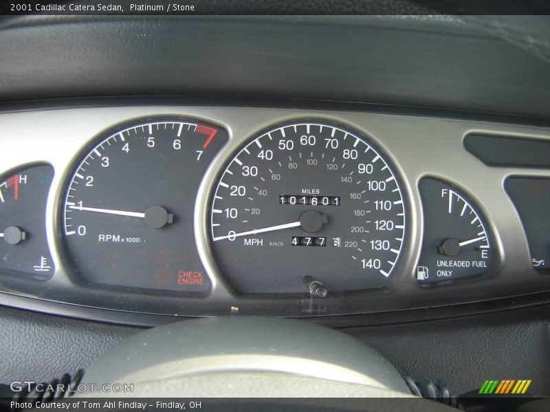 Platinum / Stone 2001 Cadillac Catera Sedan