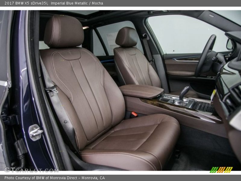 Imperial Blue Metallic / Mocha 2017 BMW X5 sDrive35i