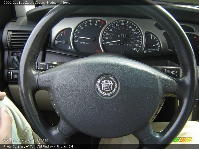 Platinum / Stone 2001 Cadillac Catera Sedan