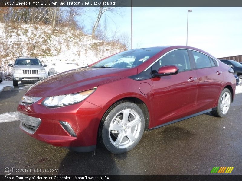 Siren Red Tintcoat / Jet Black/Jet Black 2017 Chevrolet Volt LT