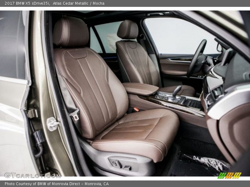 Atlas Cedar Metallic / Mocha 2017 BMW X5 sDrive35i