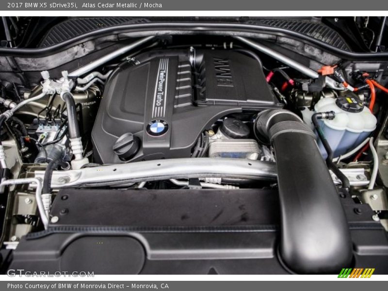 Atlas Cedar Metallic / Mocha 2017 BMW X5 sDrive35i