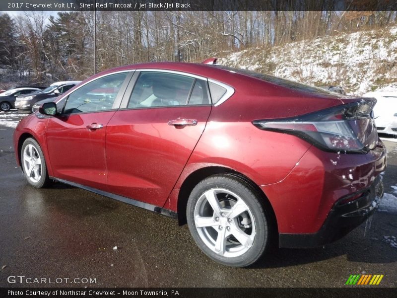 Siren Red Tintcoat / Jet Black/Jet Black 2017 Chevrolet Volt LT