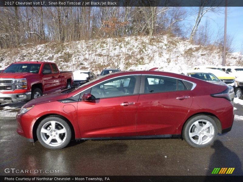 Siren Red Tintcoat / Jet Black/Jet Black 2017 Chevrolet Volt LT