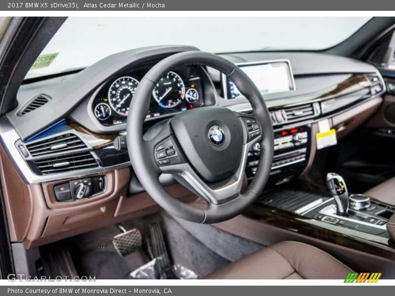 Atlas Cedar Metallic / Mocha 2017 BMW X5 sDrive35i