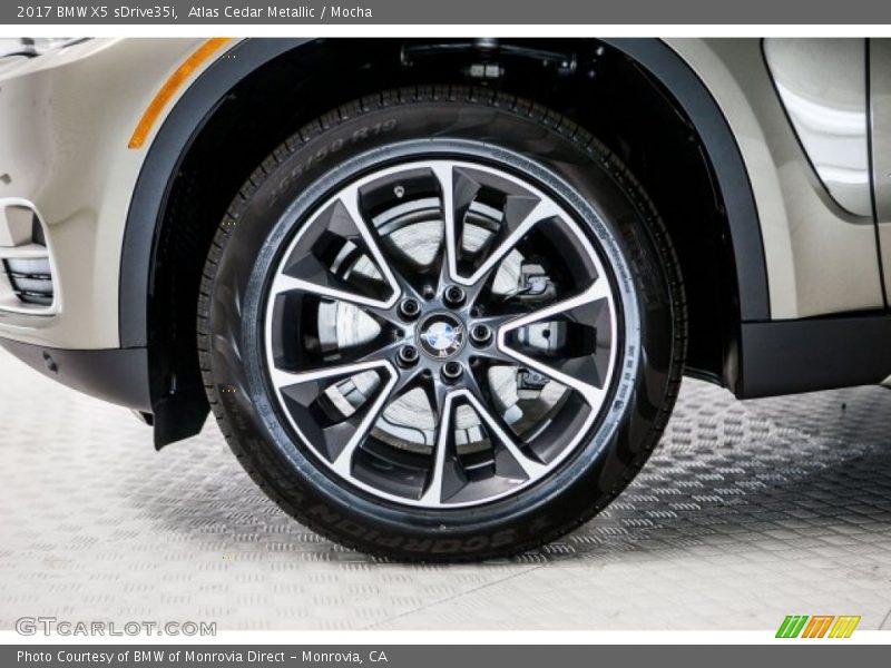 Atlas Cedar Metallic / Mocha 2017 BMW X5 sDrive35i