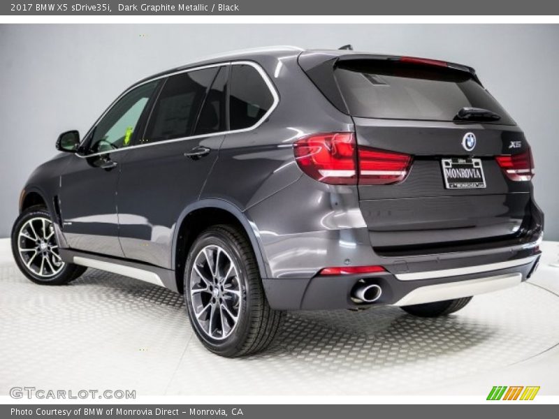 Dark Graphite Metallic / Black 2017 BMW X5 sDrive35i