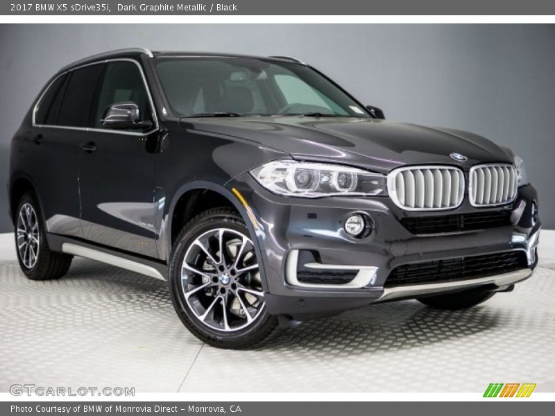 Dark Graphite Metallic / Black 2017 BMW X5 sDrive35i