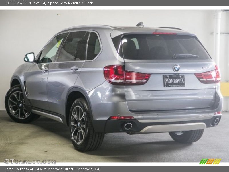 Space Gray Metallic / Black 2017 BMW X5 sDrive35i