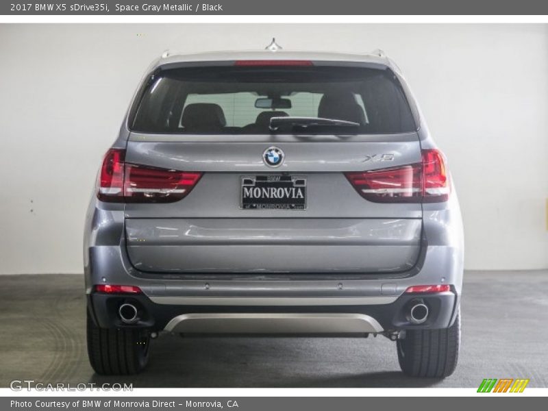 Space Gray Metallic / Black 2017 BMW X5 sDrive35i