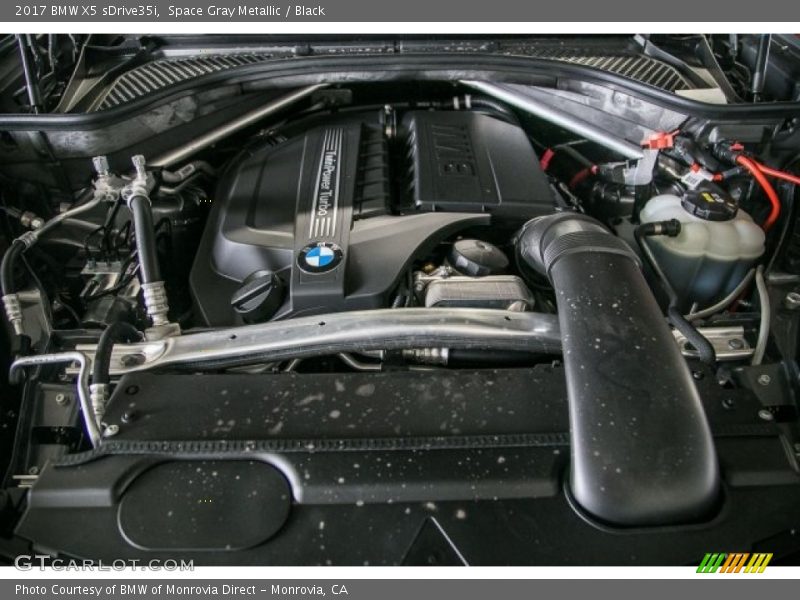Space Gray Metallic / Black 2017 BMW X5 sDrive35i