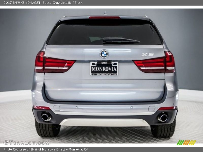 Space Gray Metallic / Black 2017 BMW X5 sDrive35i