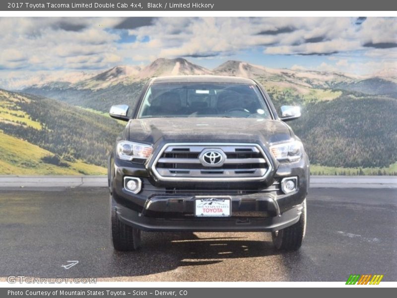 Black / Limited Hickory 2017 Toyota Tacoma Limited Double Cab 4x4