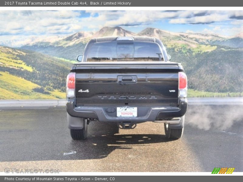 Black / Limited Hickory 2017 Toyota Tacoma Limited Double Cab 4x4