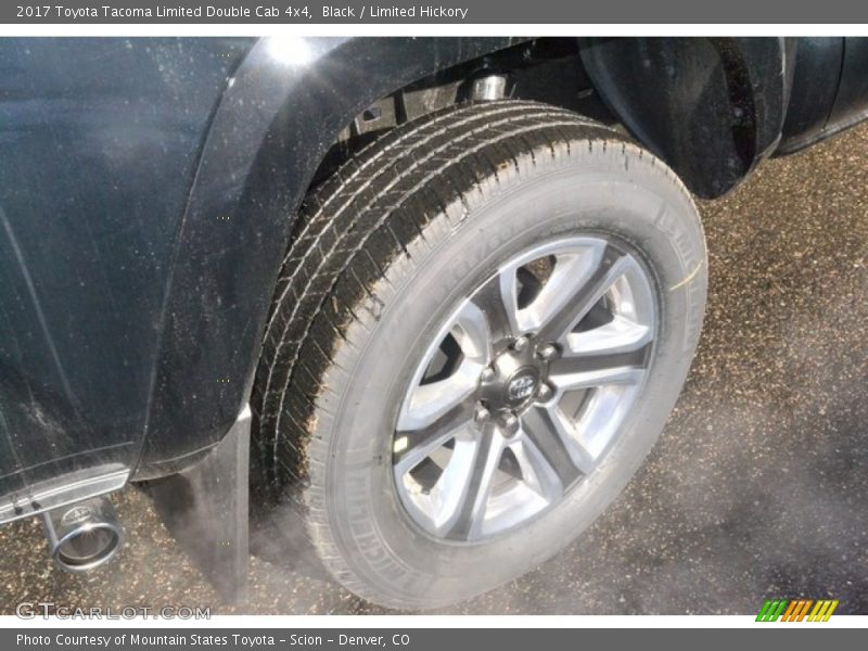 Black / Limited Hickory 2017 Toyota Tacoma Limited Double Cab 4x4