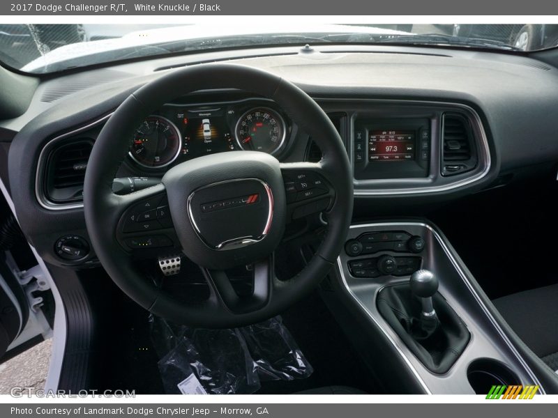 White Knuckle / Black 2017 Dodge Challenger R/T