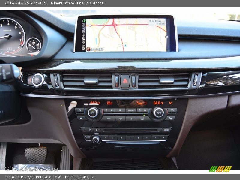 Mineral White Metallic / Mocha 2014 BMW X5 xDrive35i
