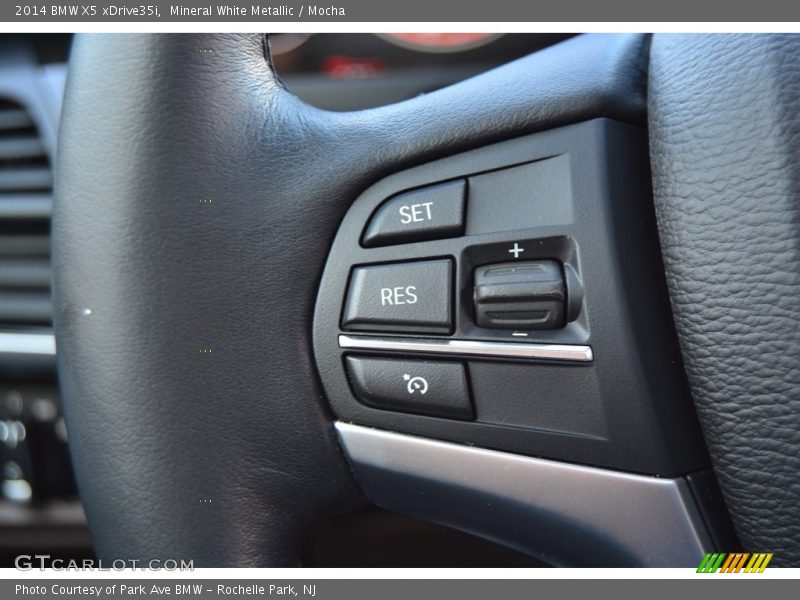 Mineral White Metallic / Mocha 2014 BMW X5 xDrive35i