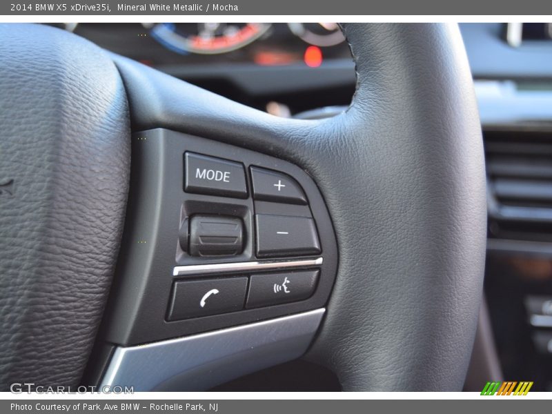 Mineral White Metallic / Mocha 2014 BMW X5 xDrive35i