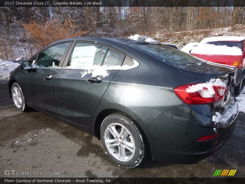 Graphite Metallic / Jet Black 2017 Chevrolet Cruze LT