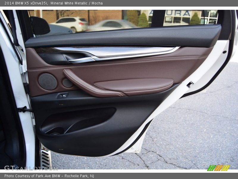 Mineral White Metallic / Mocha 2014 BMW X5 xDrive35i