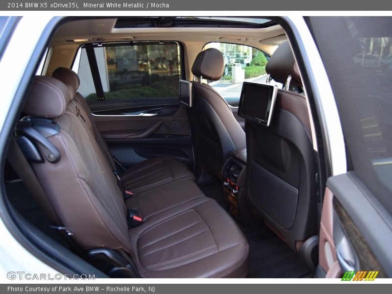 Mineral White Metallic / Mocha 2014 BMW X5 xDrive35i