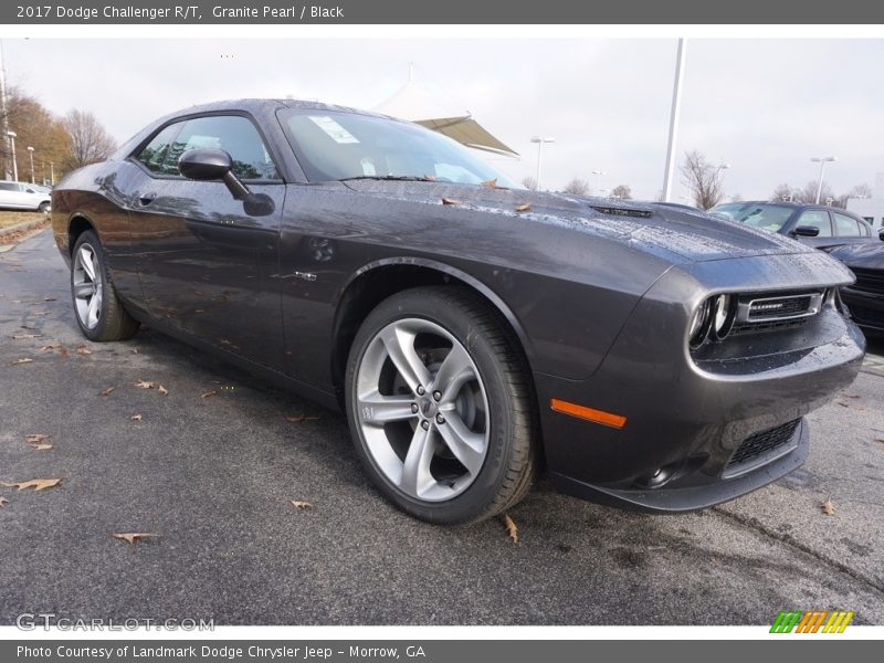 Granite Pearl / Black 2017 Dodge Challenger R/T