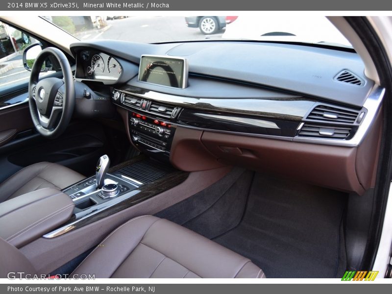 Mineral White Metallic / Mocha 2014 BMW X5 xDrive35i