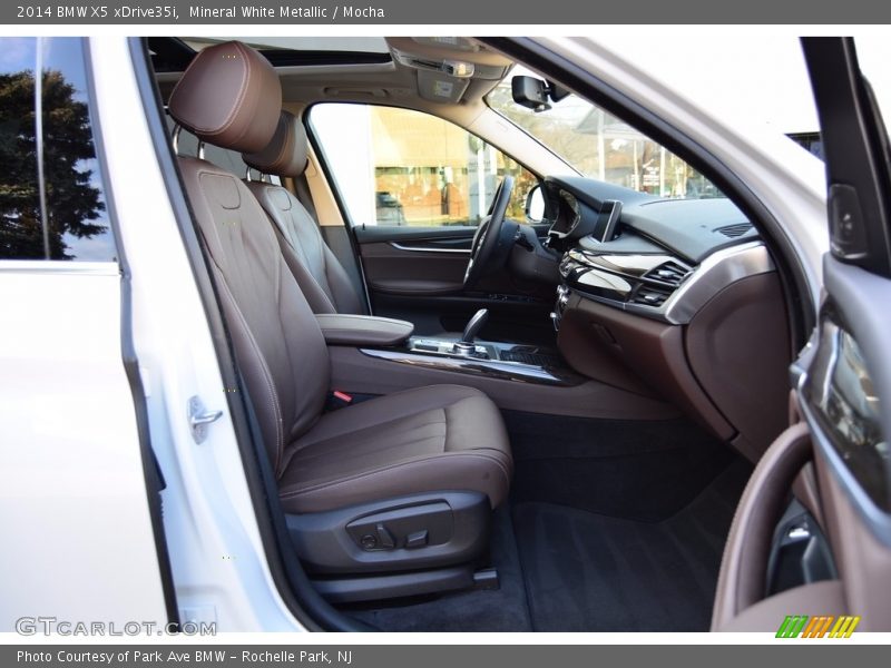 Mineral White Metallic / Mocha 2014 BMW X5 xDrive35i