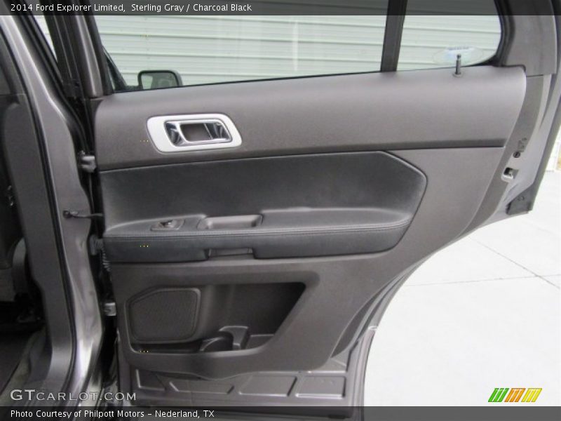 Sterling Gray / Charcoal Black 2014 Ford Explorer Limited