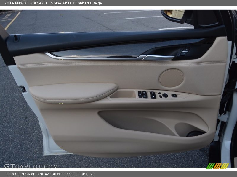 Alpine White / Canberra Beige 2014 BMW X5 xDrive35i