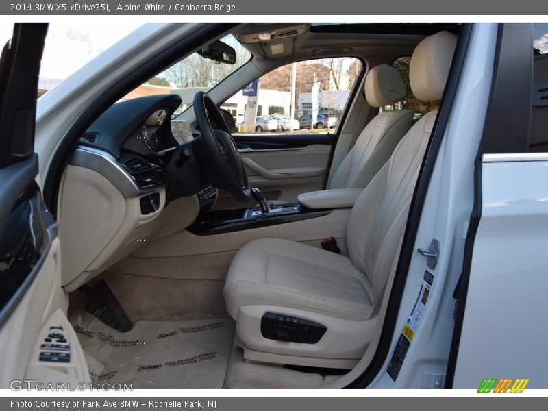 Alpine White / Canberra Beige 2014 BMW X5 xDrive35i