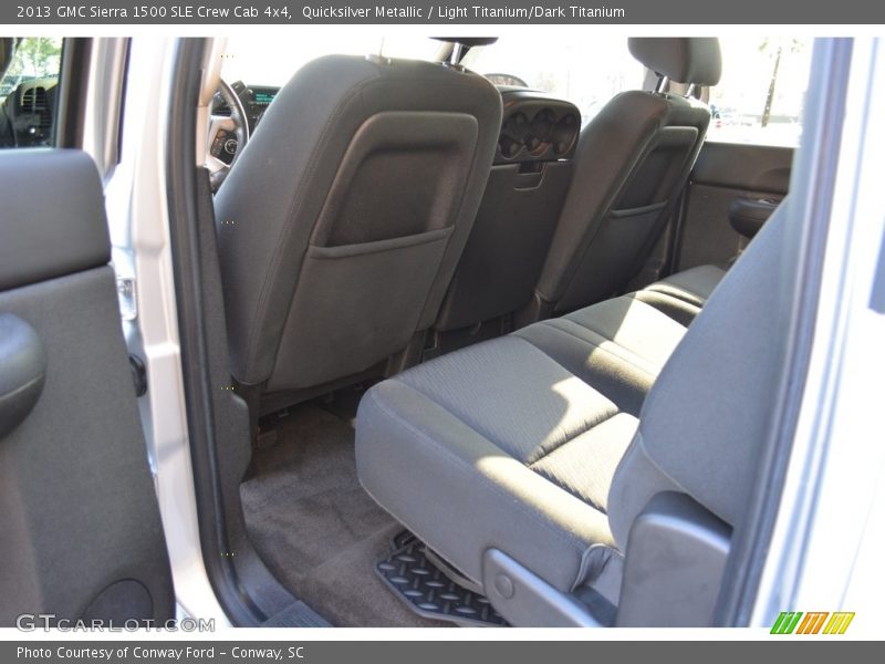 Quicksilver Metallic / Light Titanium/Dark Titanium 2013 GMC Sierra 1500 SLE Crew Cab 4x4