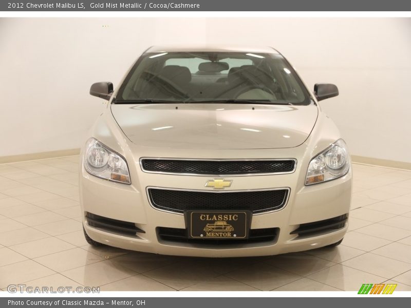 Gold Mist Metallic / Cocoa/Cashmere 2012 Chevrolet Malibu LS