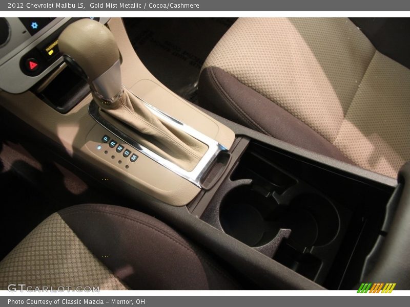 Gold Mist Metallic / Cocoa/Cashmere 2012 Chevrolet Malibu LS