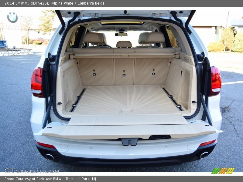 Alpine White / Canberra Beige 2014 BMW X5 xDrive35i