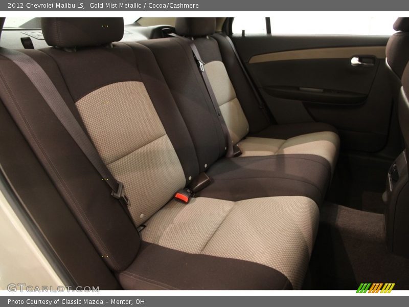 Gold Mist Metallic / Cocoa/Cashmere 2012 Chevrolet Malibu LS