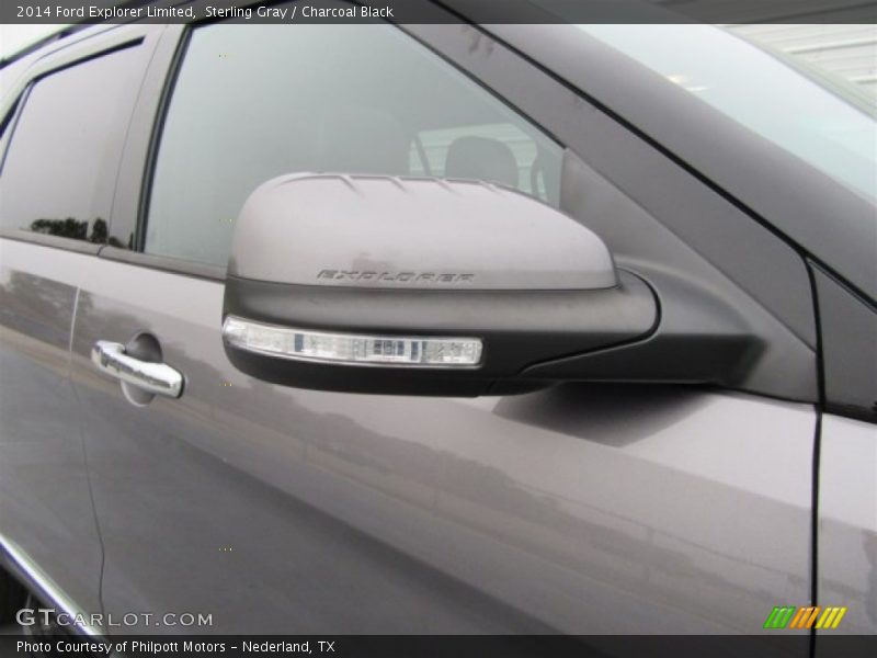 Sterling Gray / Charcoal Black 2014 Ford Explorer Limited